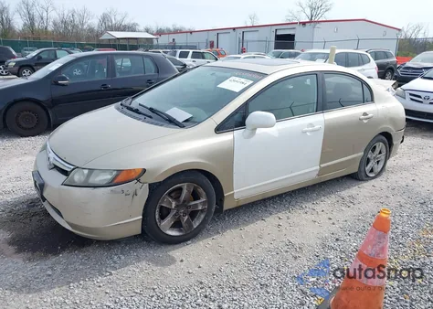 2007 Honda Civic Ex из США, поврежденный, VIN 1HGFA16807L014193